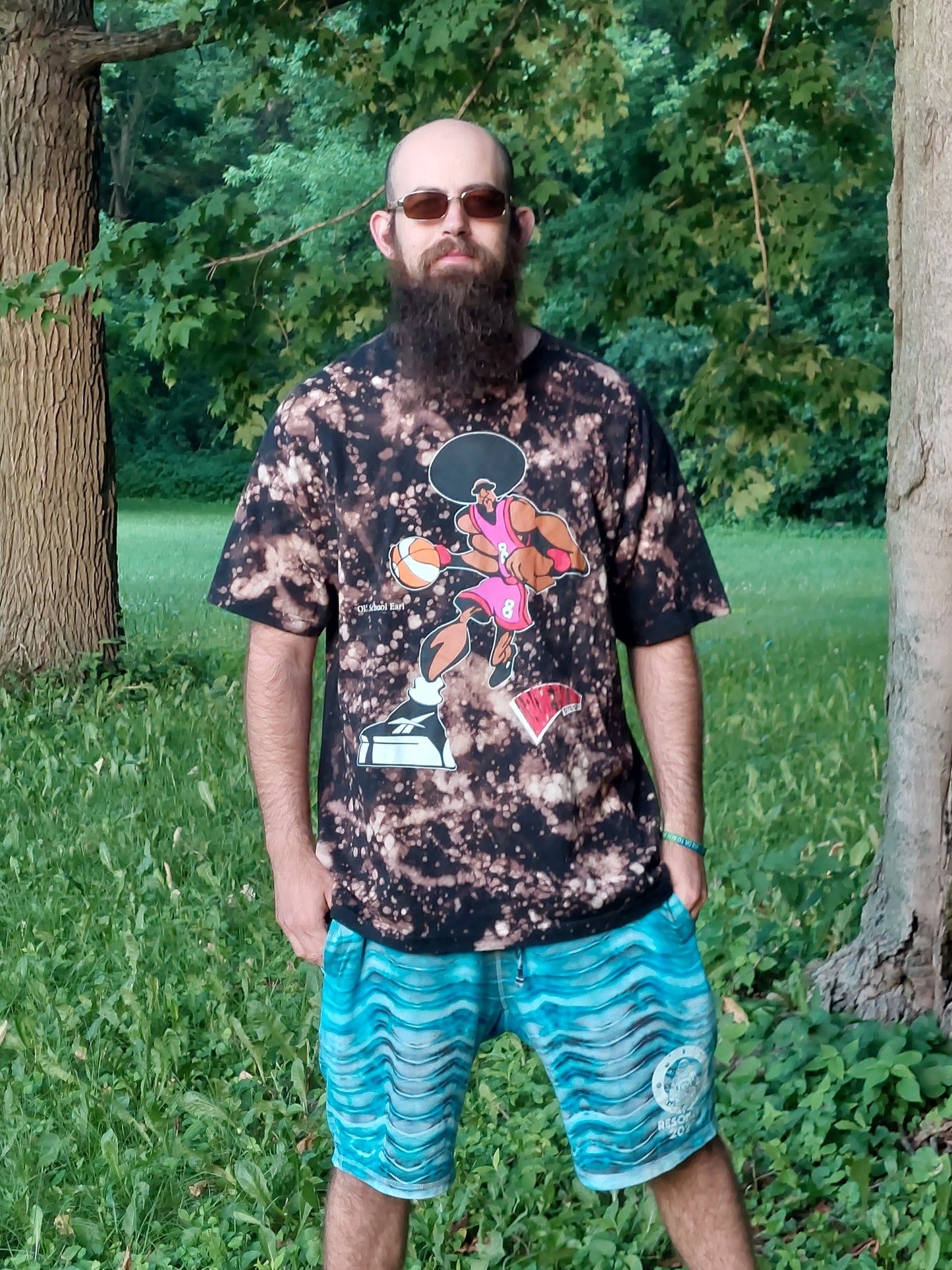 2XL Bleach Dyed T-Shirt