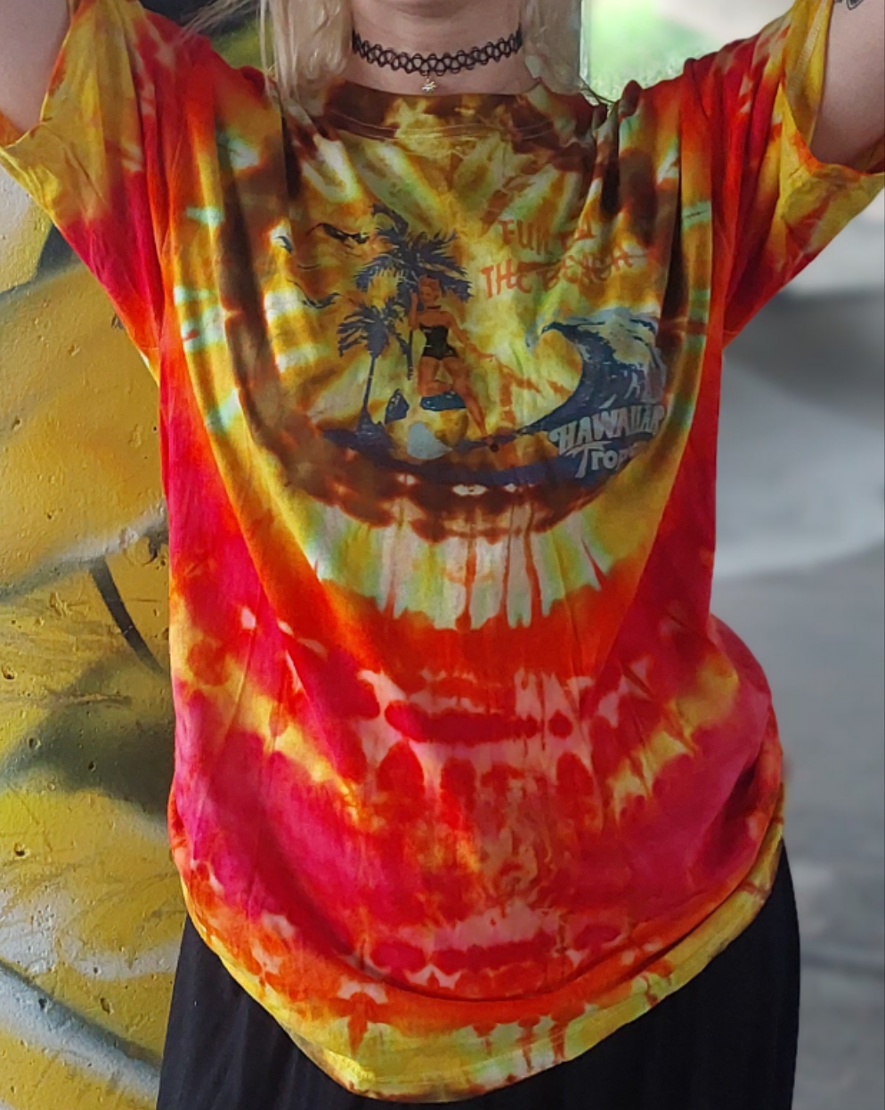 Large Ice Dyed T-Shirt