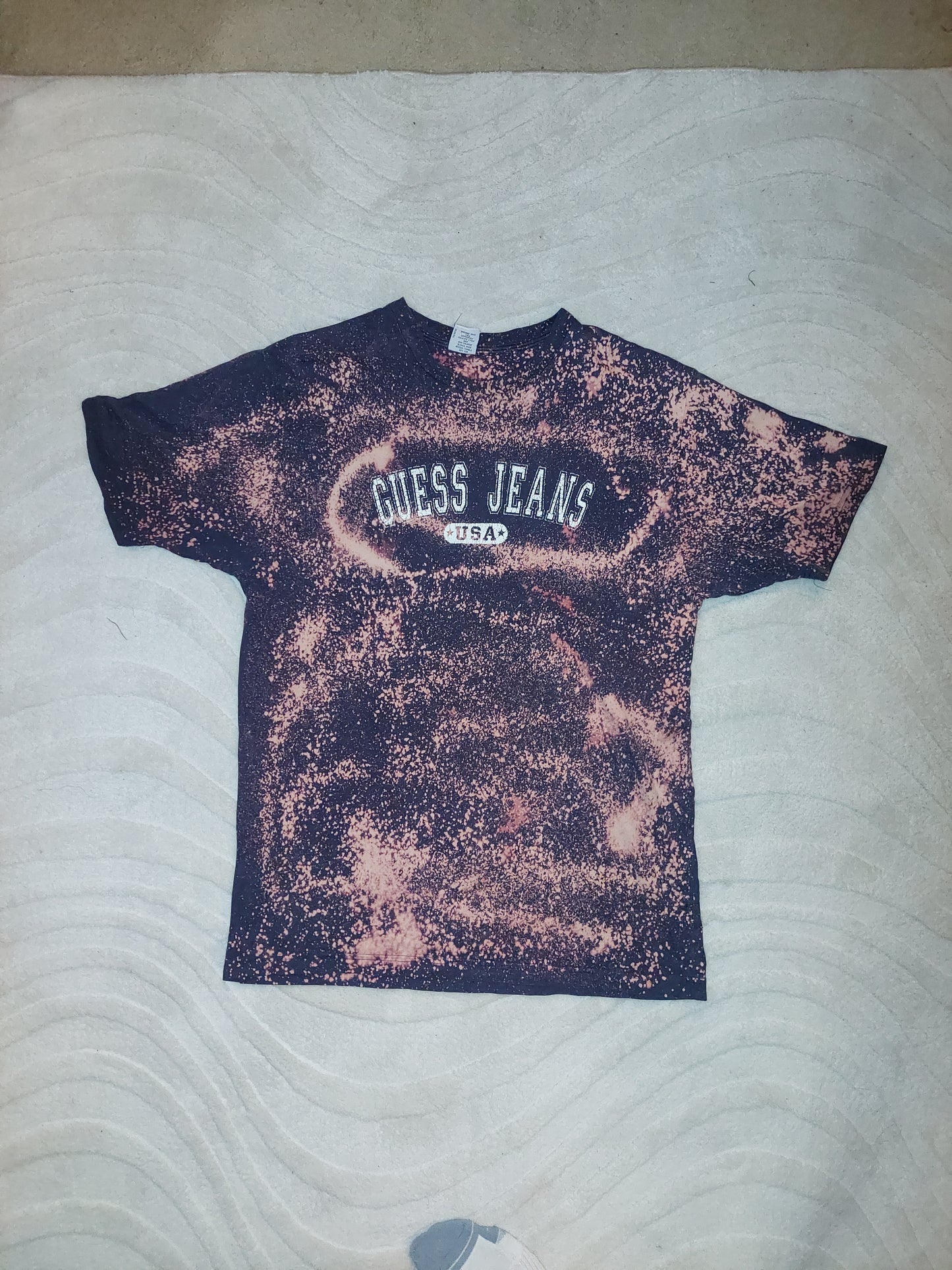 Large Bleach Dyed T-Shirt