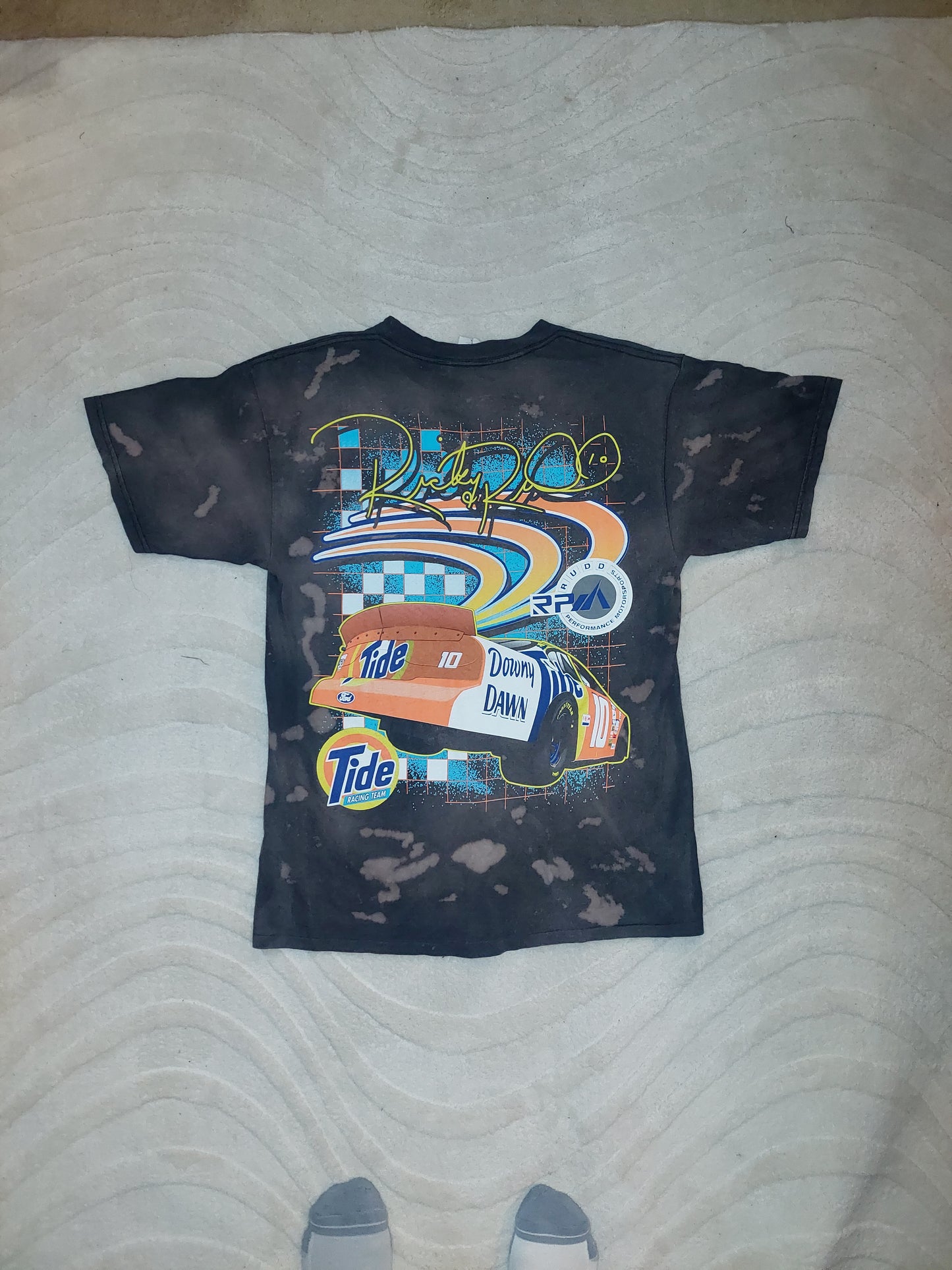 Large Bleach Dyed T-Shirt