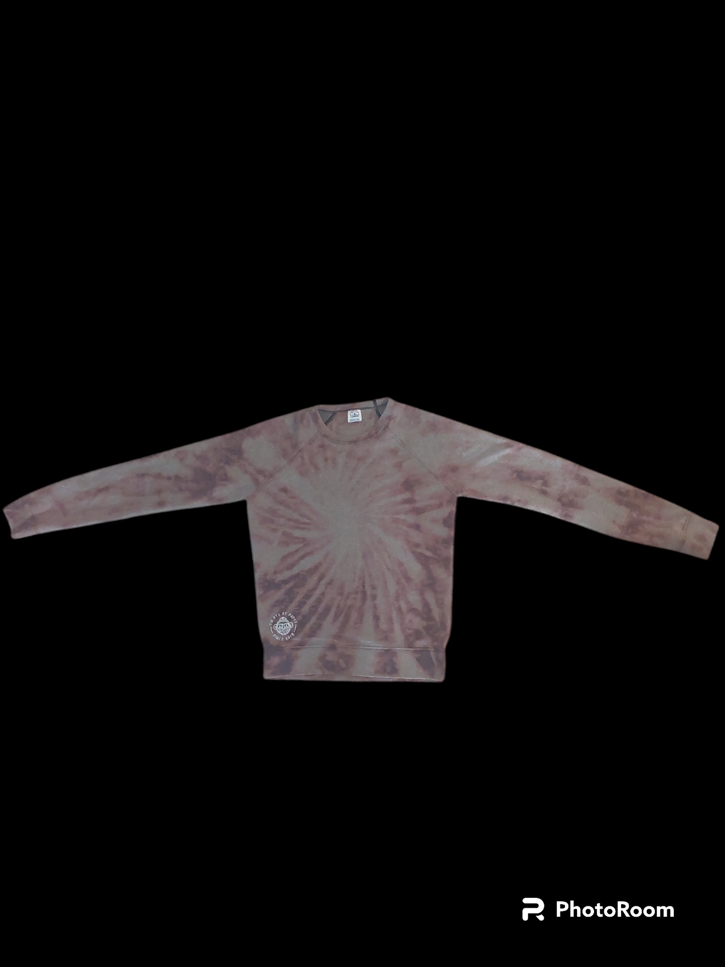 Small Bleach Dyed Crewneck