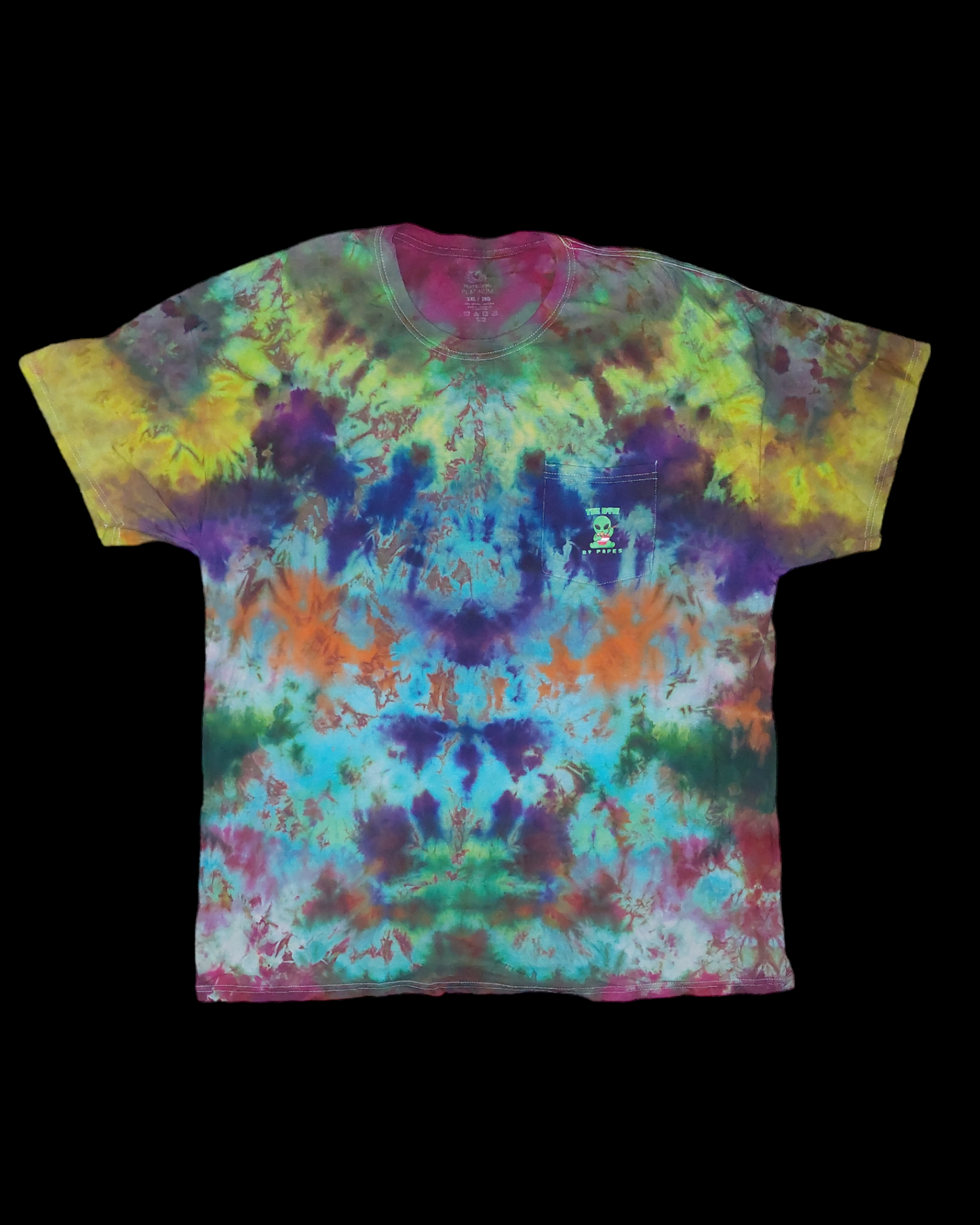 2XL Ice Dyed T-Shirt