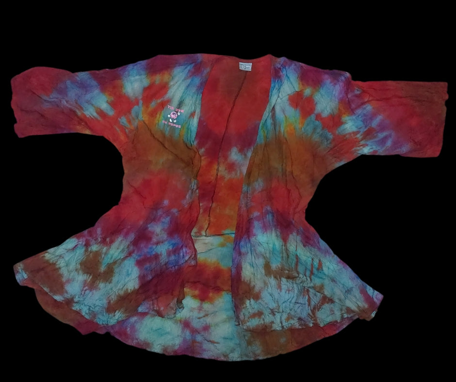 Small Rayon Kimono Bell Shirt
