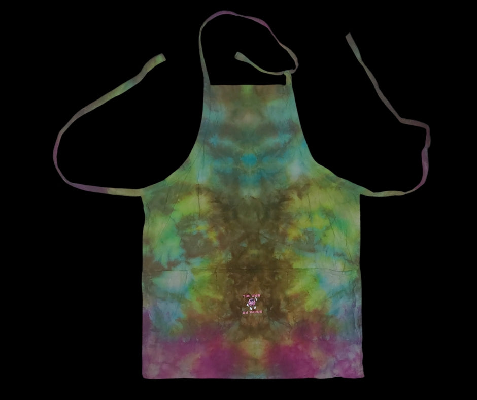 Ice Dyed Apron