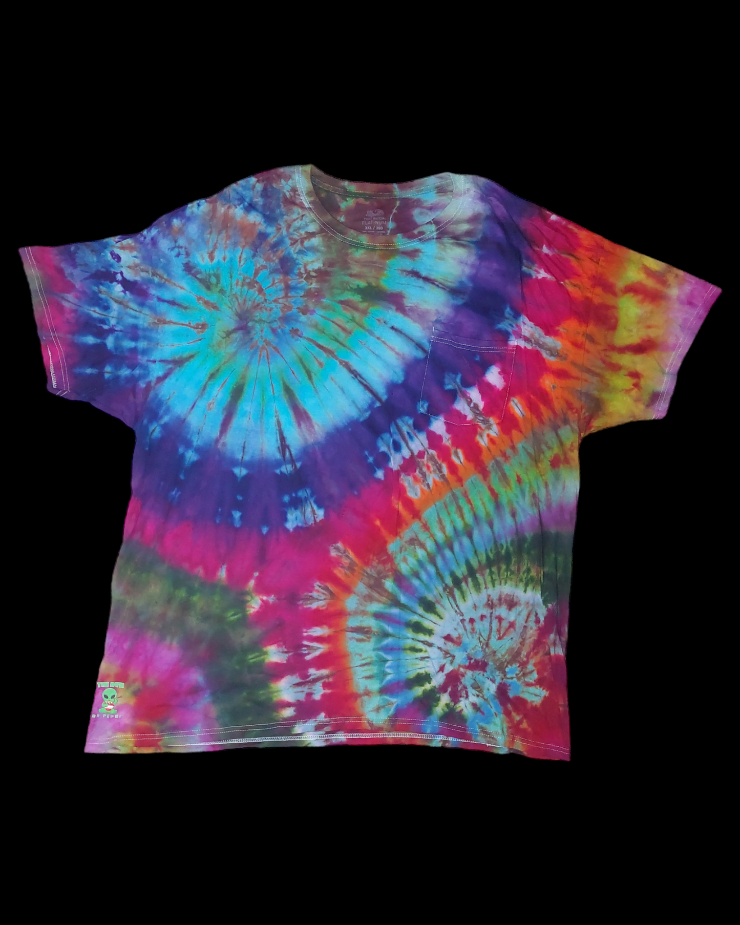 2XL Ice Dyed T-Shirt