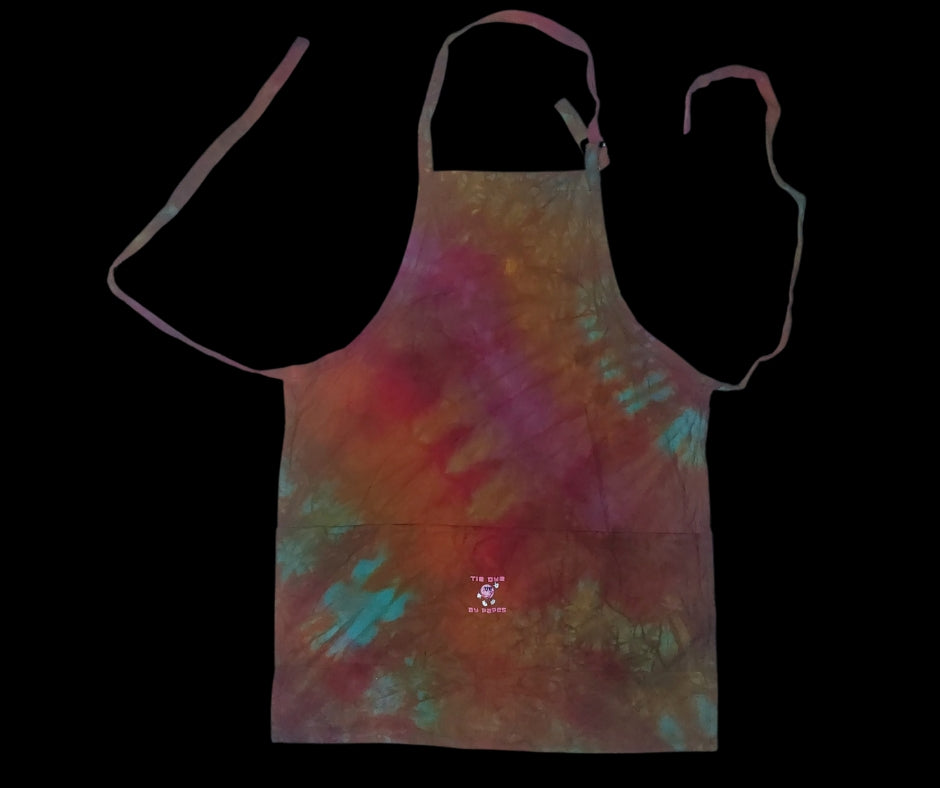 Ice Dyed Apron
