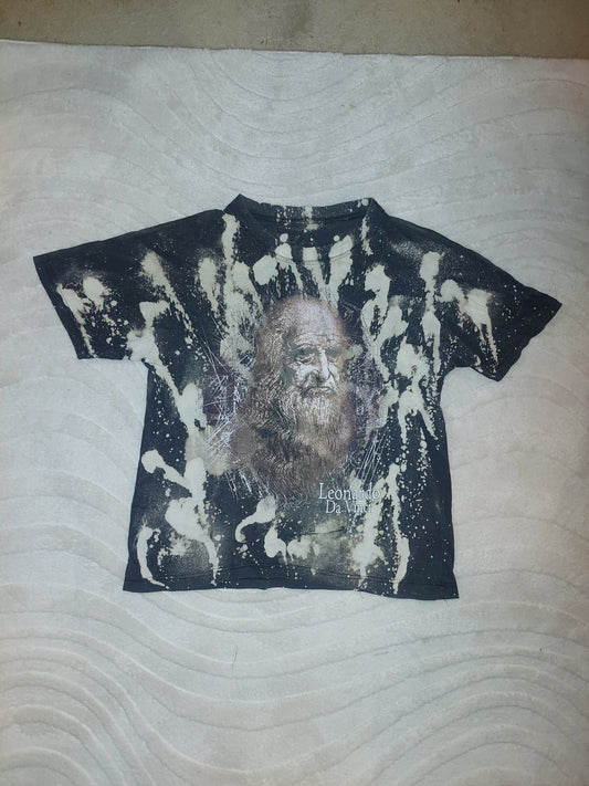 Small Bleach Dyed T-Shirt