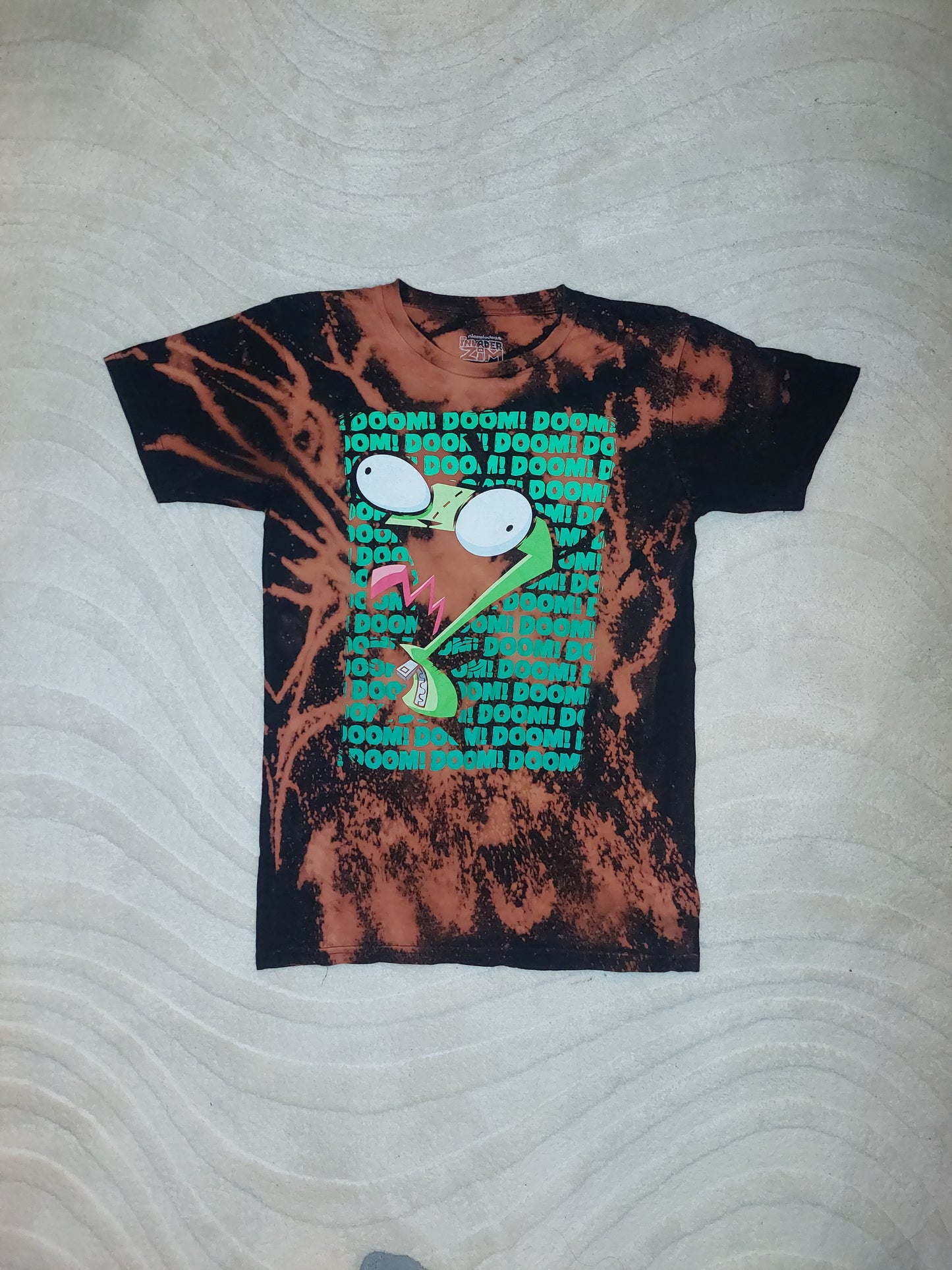 Small Bleach Dyed T-Shirt