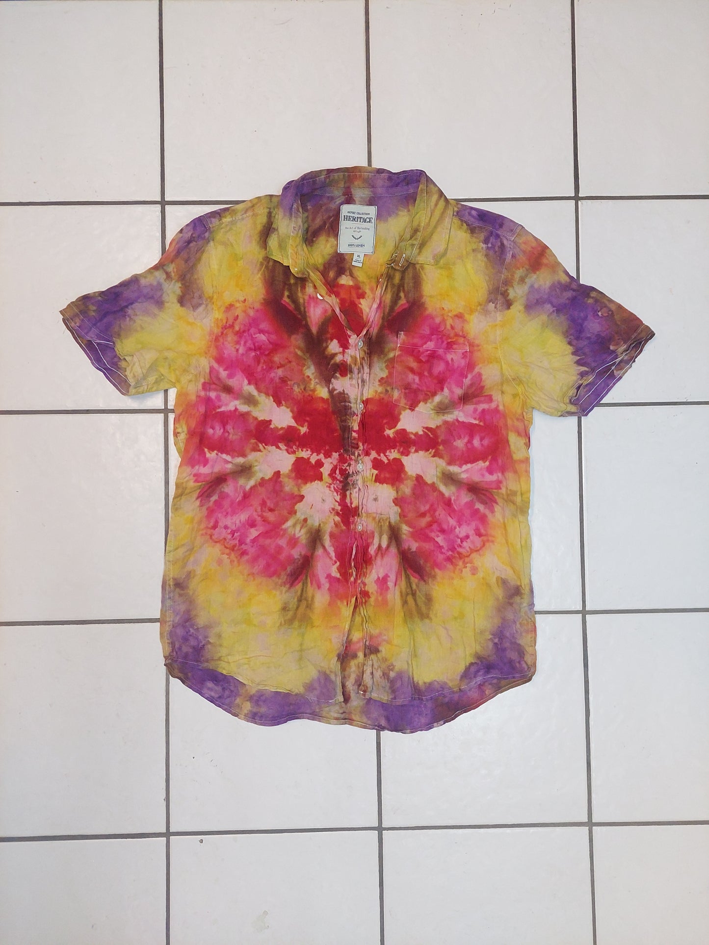 Large Ice Dyed T-Shirt