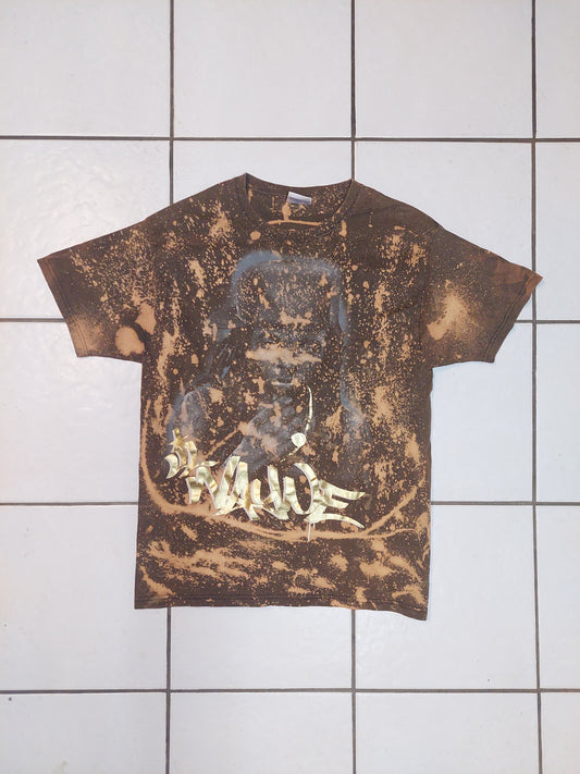 Large Bleach Dyed T-Shirt