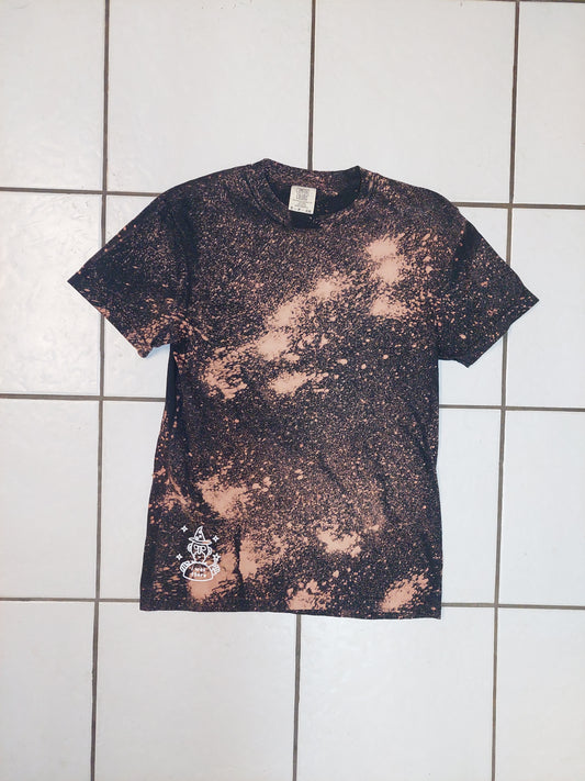 Small Bleach Dyed T-Shirt