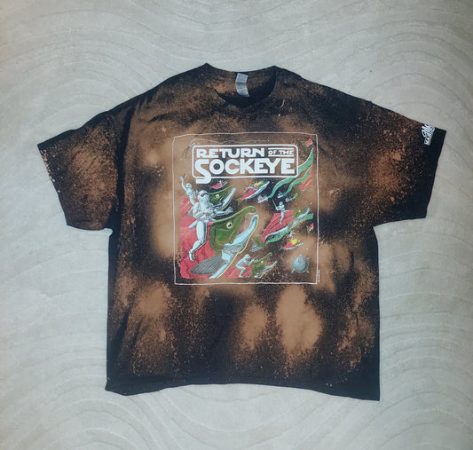 2XL Bleach Dyed T-Shirt
