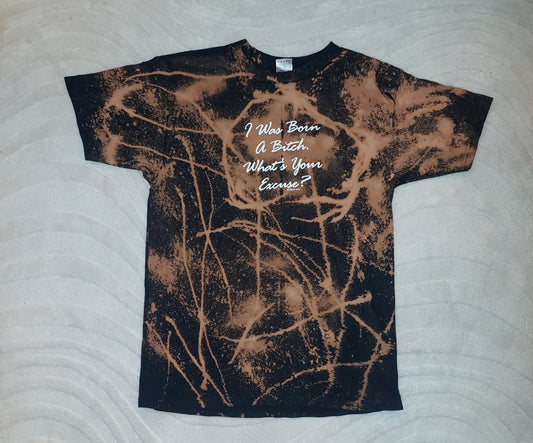 Large Bleach Dyed T-Shirt