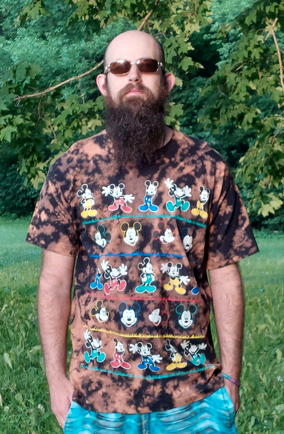 XL Bleach Dyed T-Shirt