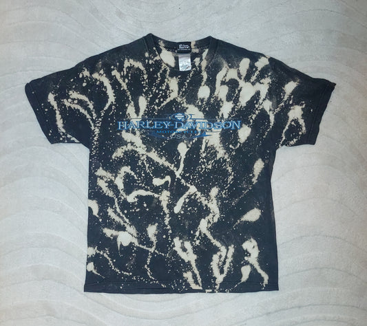 Large Bleach Dyed T-Shirt