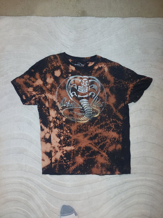 Large Bleach Dyed T-Shirt