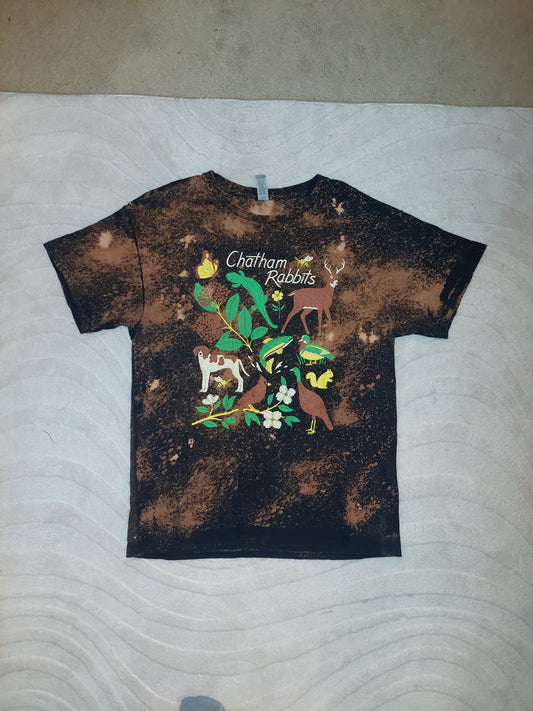 Large Bleach Dyed T-Shirt