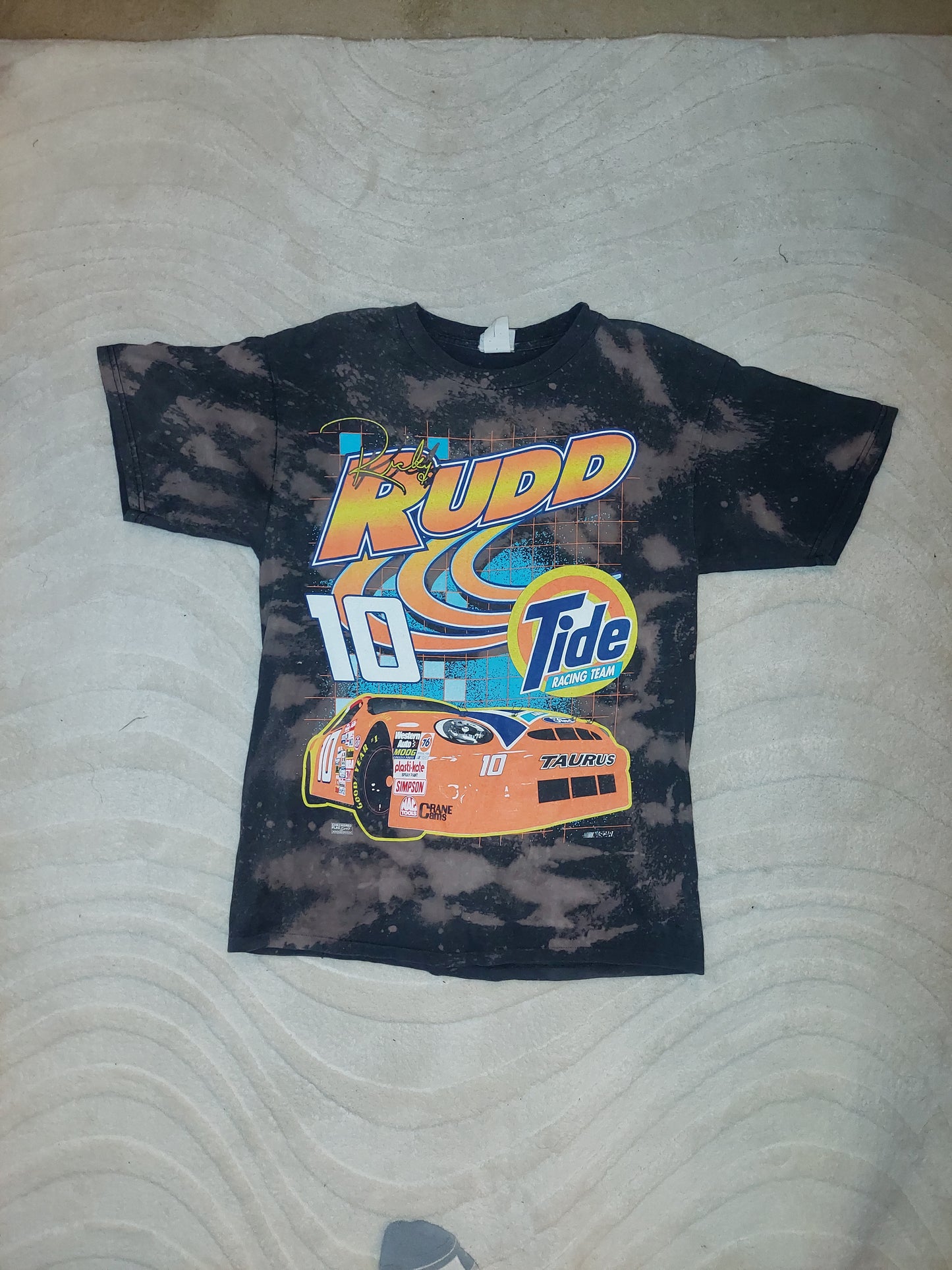 Large Bleach Dyed T-Shirt