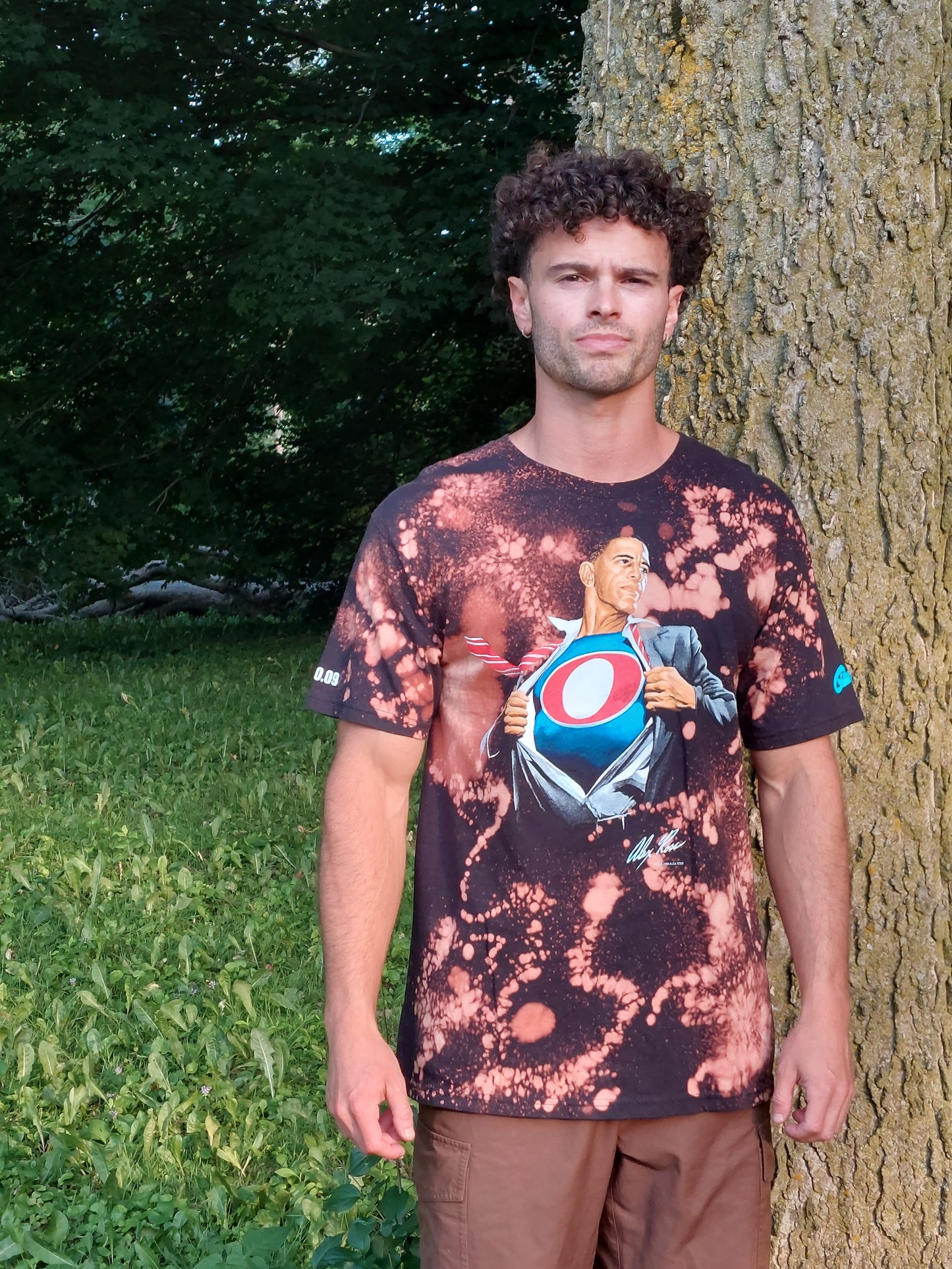 Medium Bleach Dyed T-Shirt