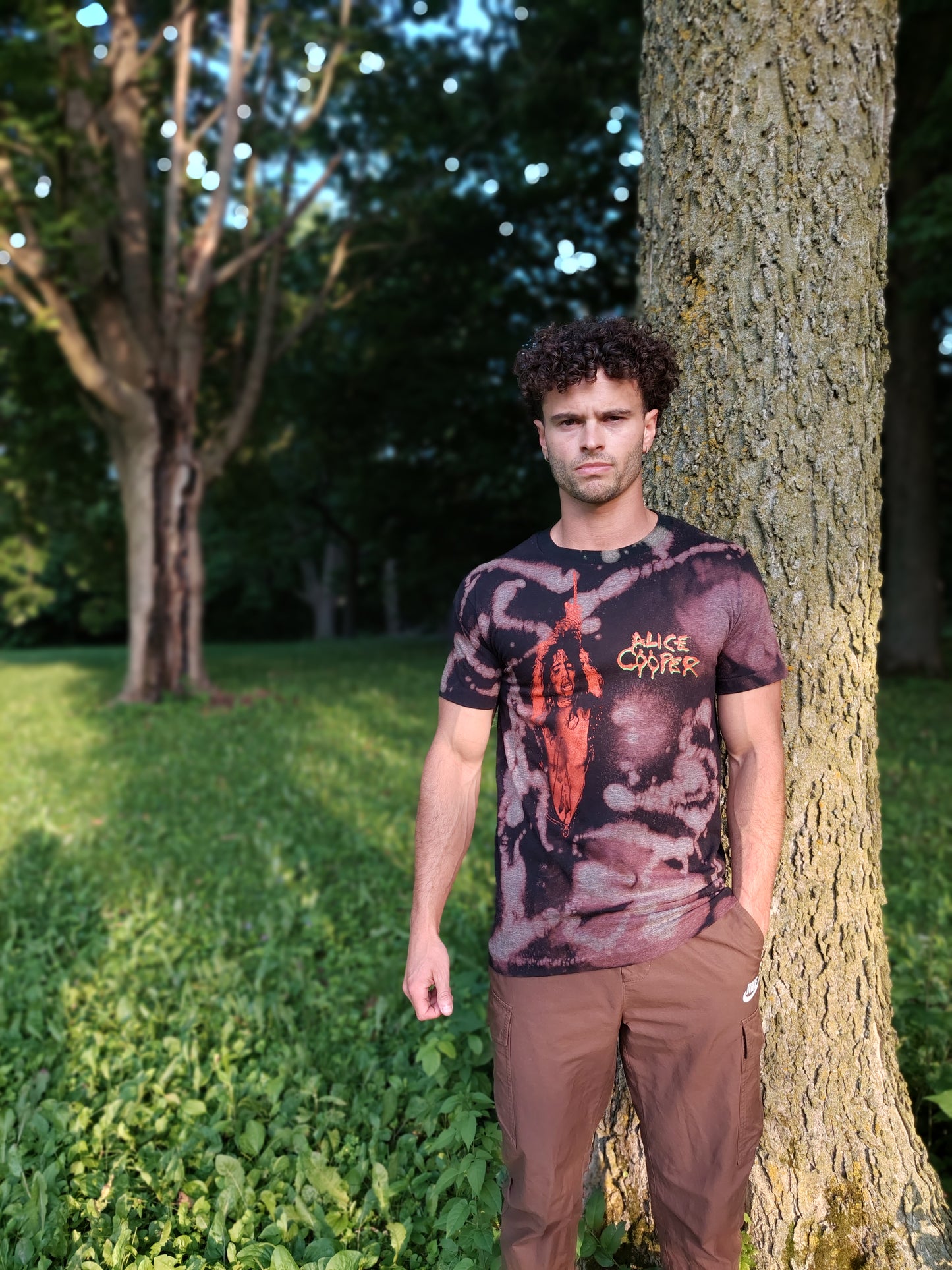 Medium Bleach Dyed T-Shirt